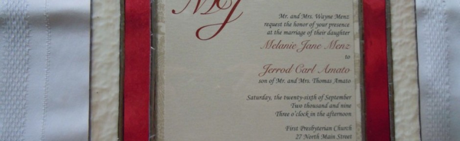 Wedding Invitation Frame
